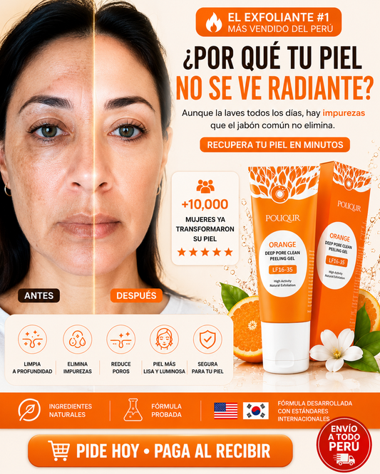 GEL EXFOLIANTE  ORANGE